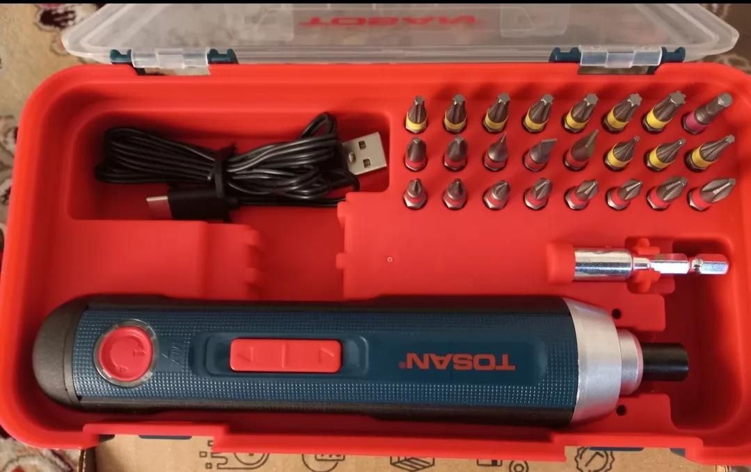 پیچگوشتی شارژی قلمی توسن|ابزارآلات|رشت, پاستوریزه|دیوار