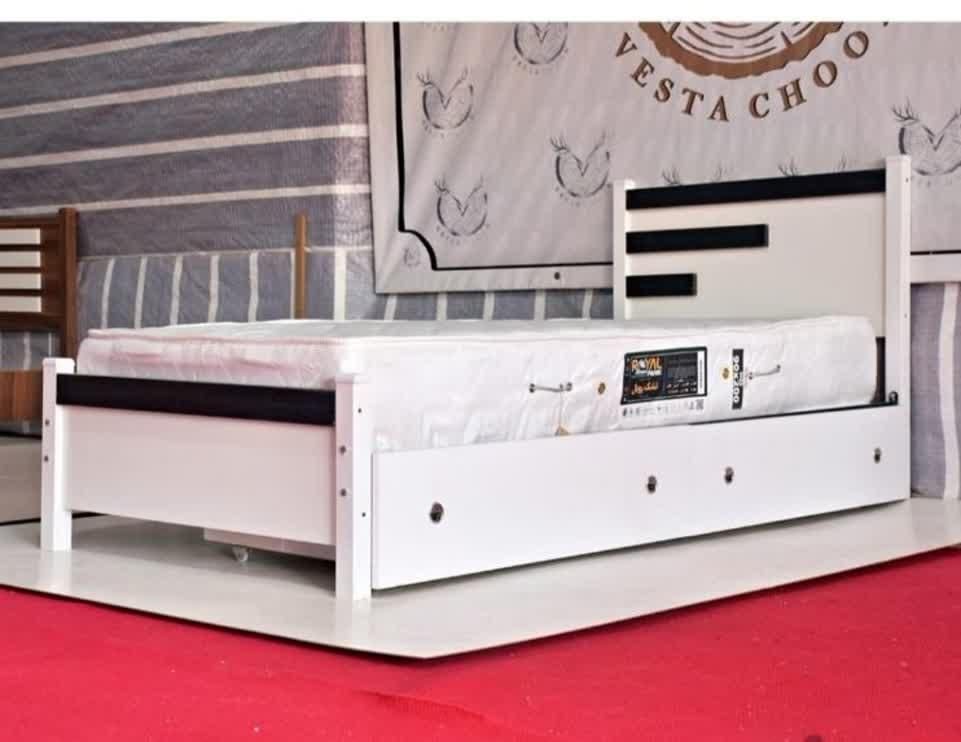 تختخواب تکنفره شرکتی مدل کیمیا بادوام|تخت و سرویس خواب|تهران, شهید رجایی|دیوار