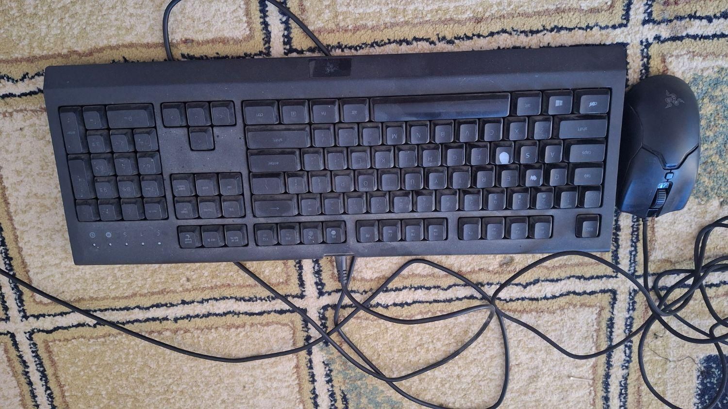 موس‌وکیبورد گیمینگ ریزر باندل razer level up|قطعات و لوازم جانبی رایانه|اهواز, اسلام آباد شرقی|دیوار