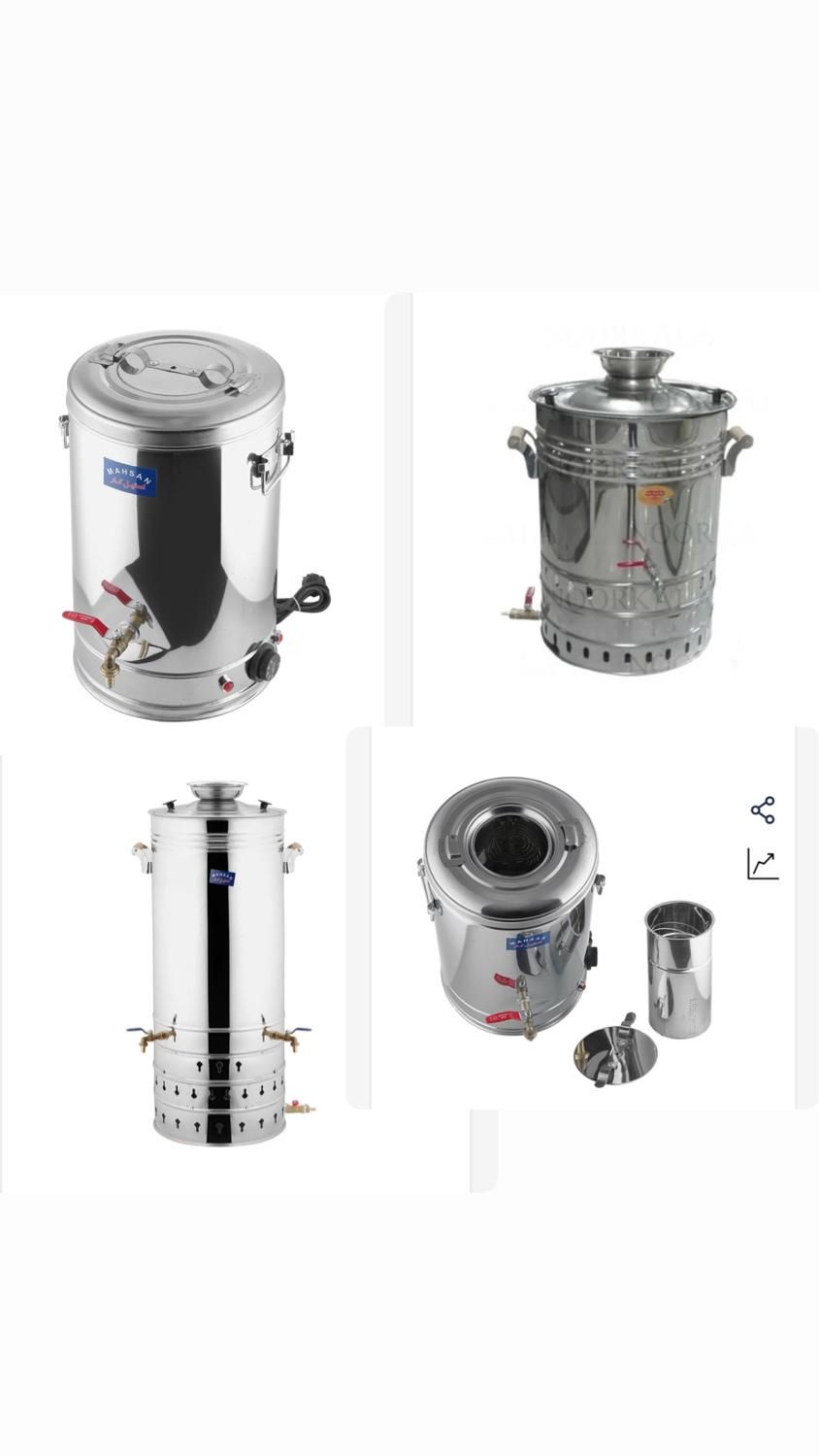 سماور استیل هیتی صنعتی باربیکیو کبابپز|فروشگاه و مغازه|بجنورد, |دیوار