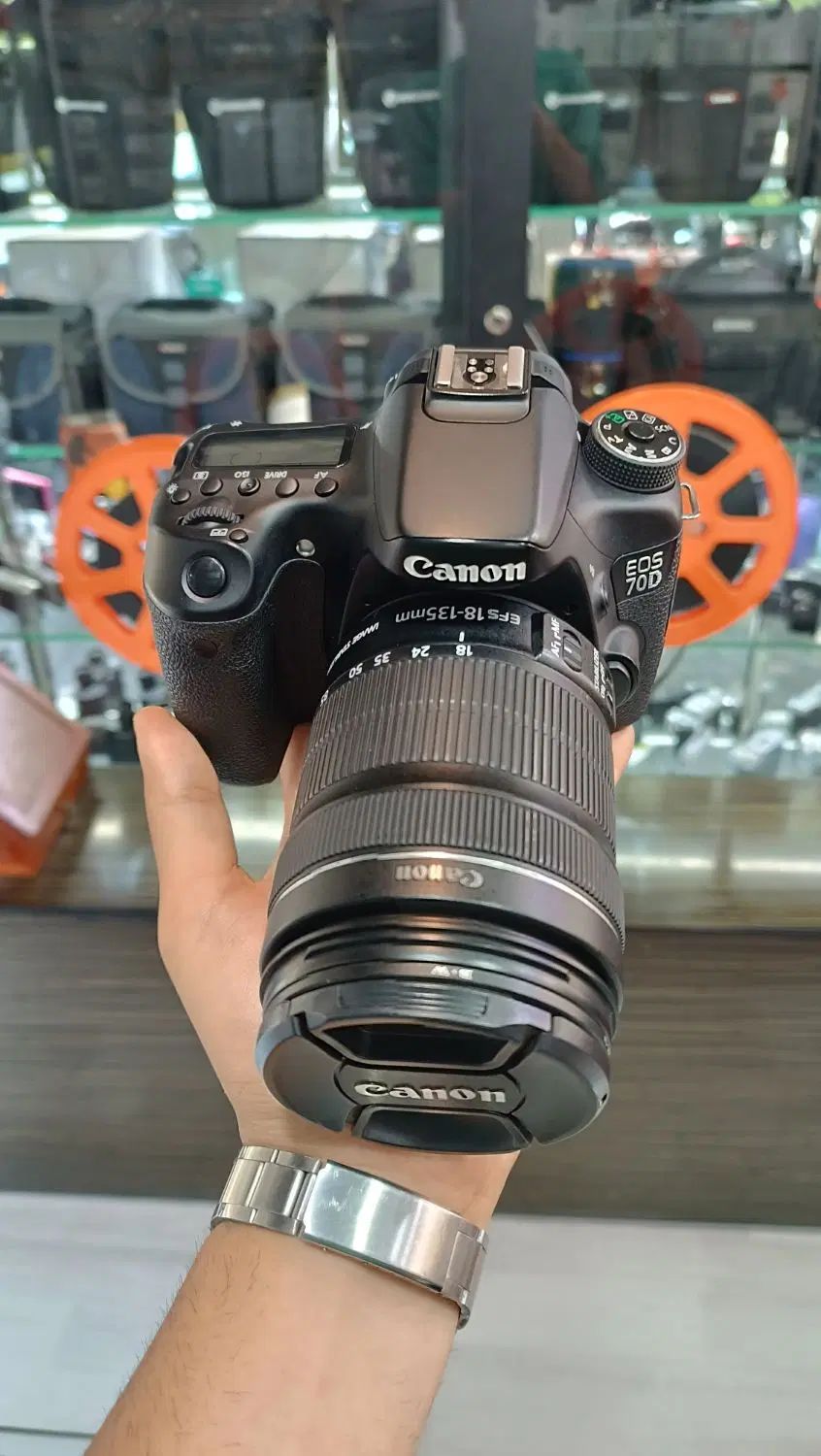 canon 70D +18-135 فول پکیج|دوربین عکاسی و فیلم‌برداری|تهران, امام خمینی|دیوار