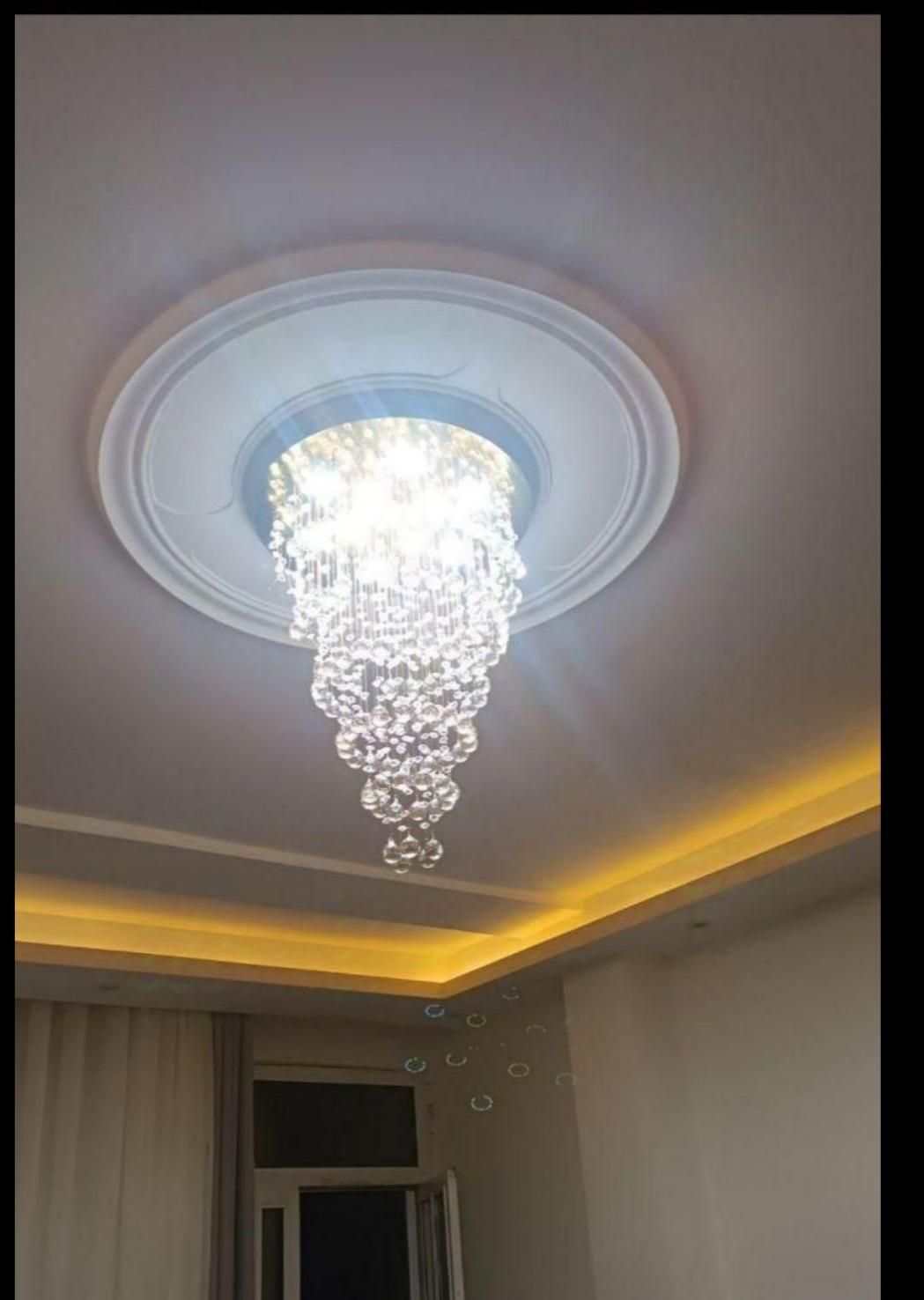 نصب انواع لوستر های برنزی خارجی و تعمیر|خدمات پیشه و مهارت|زنجان, |دیوار