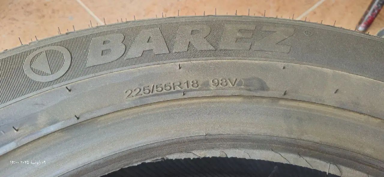 لاستیک بارز سایز 225/55R18|قطعات یدکی و لوازم جانبی|کرج, کوی کارمندان شمالی|دیوار