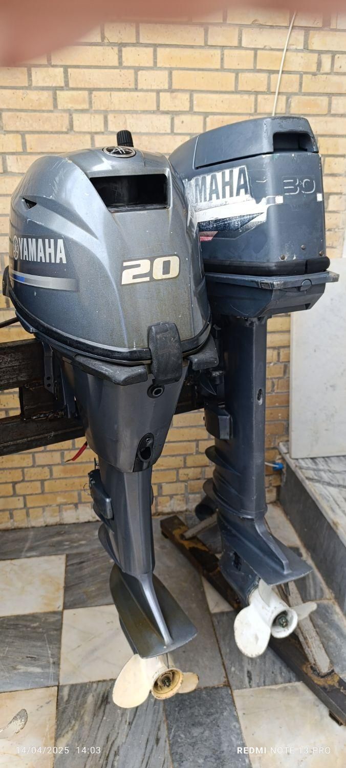 موتور قایق یاماها|قایق و سایر وسایل نقلیه|بندر گناوه, |دیوار