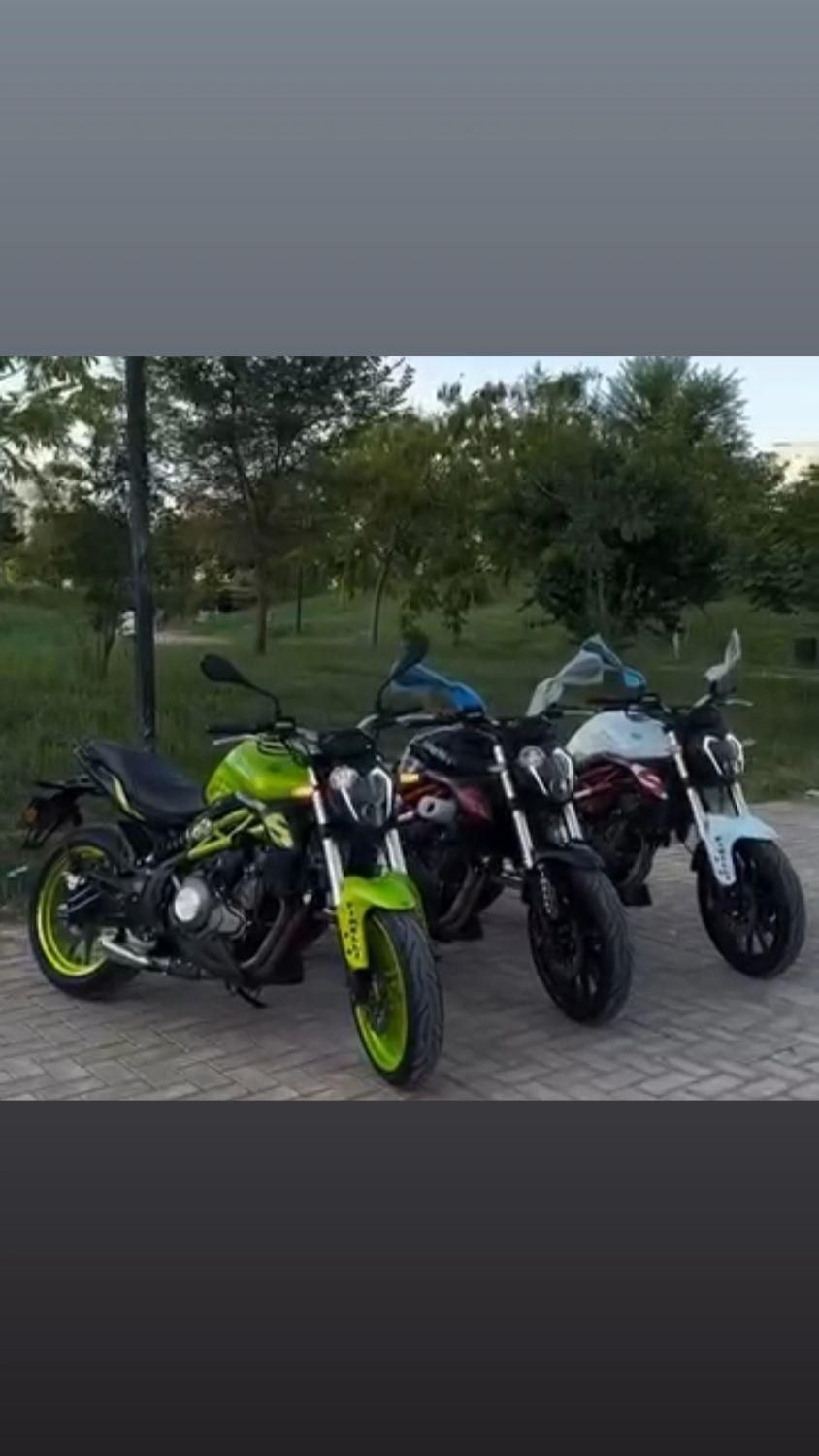 دوسیلندر 300دارای absمدل۱۴۰۴ وحشی|موتورسیکلت|اراک, |دیوار