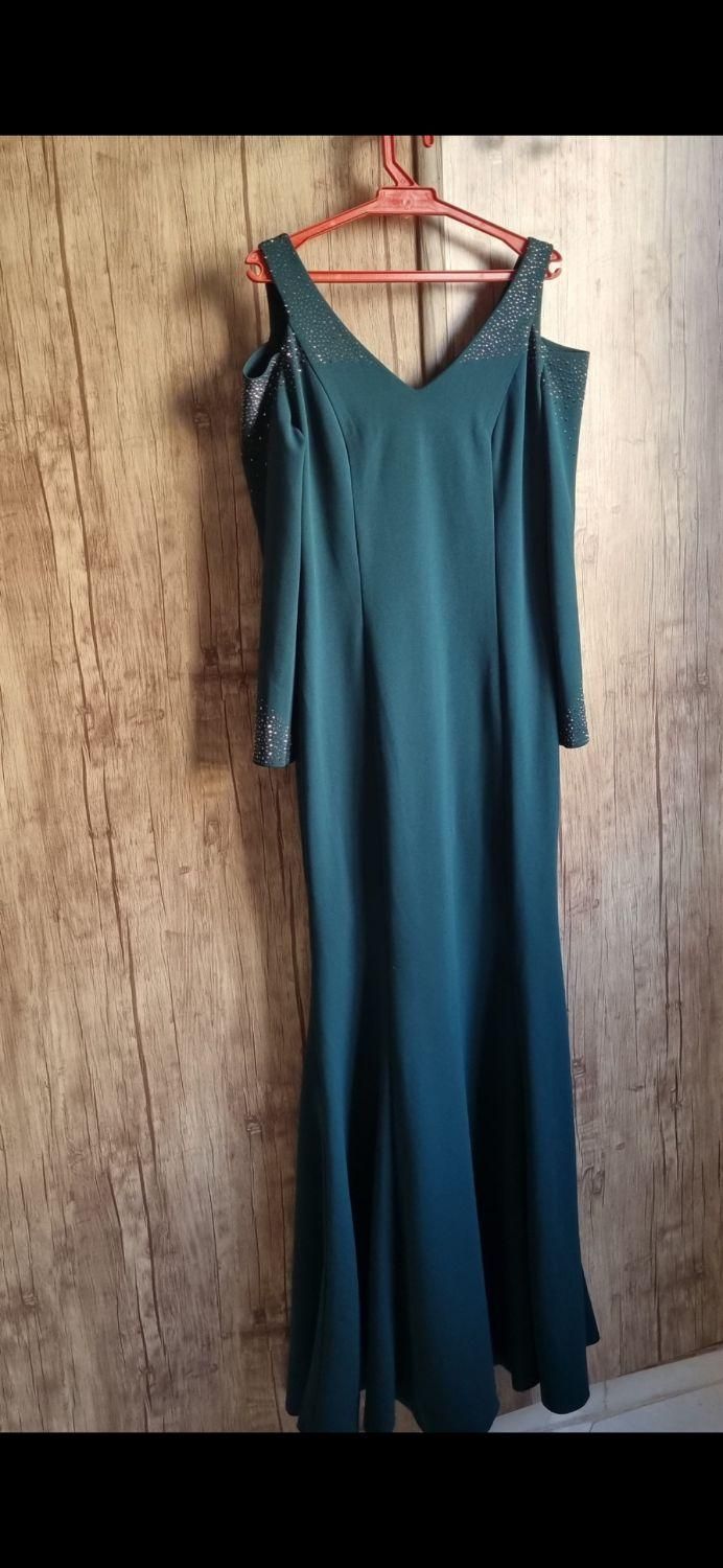 پیراهن مجلسی ماکسی بلندنوسایز ۴۰ تا۴۲ مناسب یلدا|لباس|مشهد, عبادی|دیوار