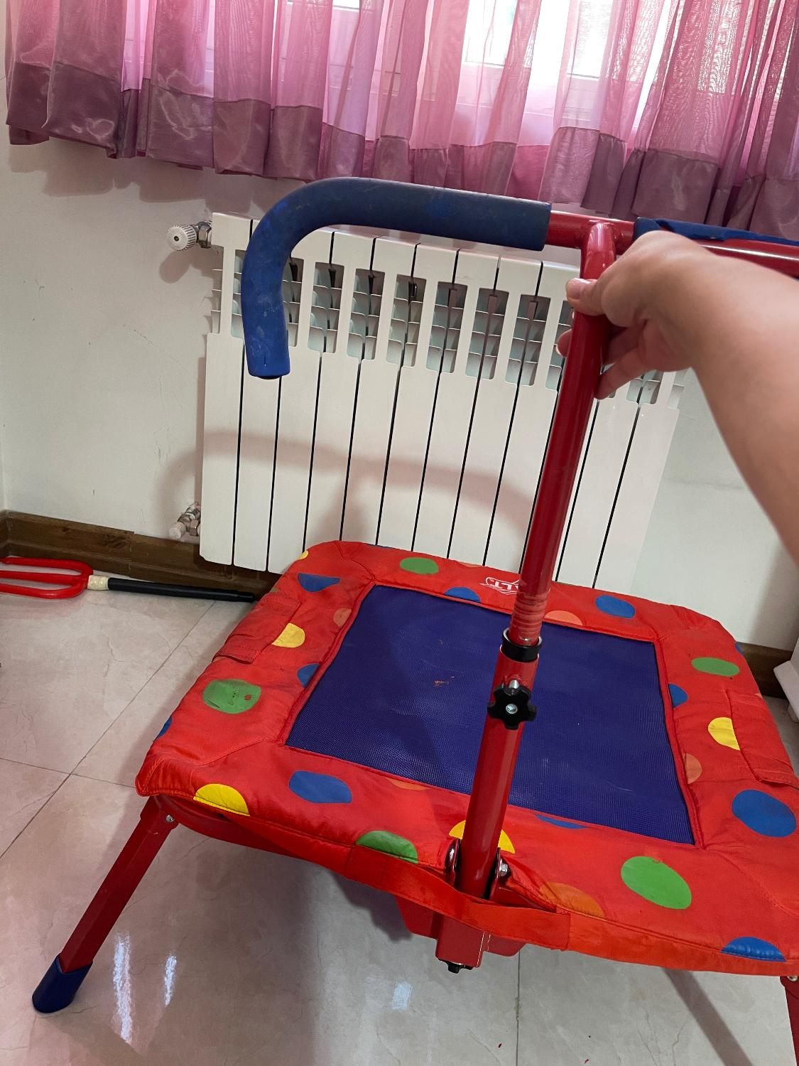 ترامپولین آمریکایی تاشو با کارتن|اسباب‌‌بازی|تهران, سازمان برنامه جنوبی|دیوار