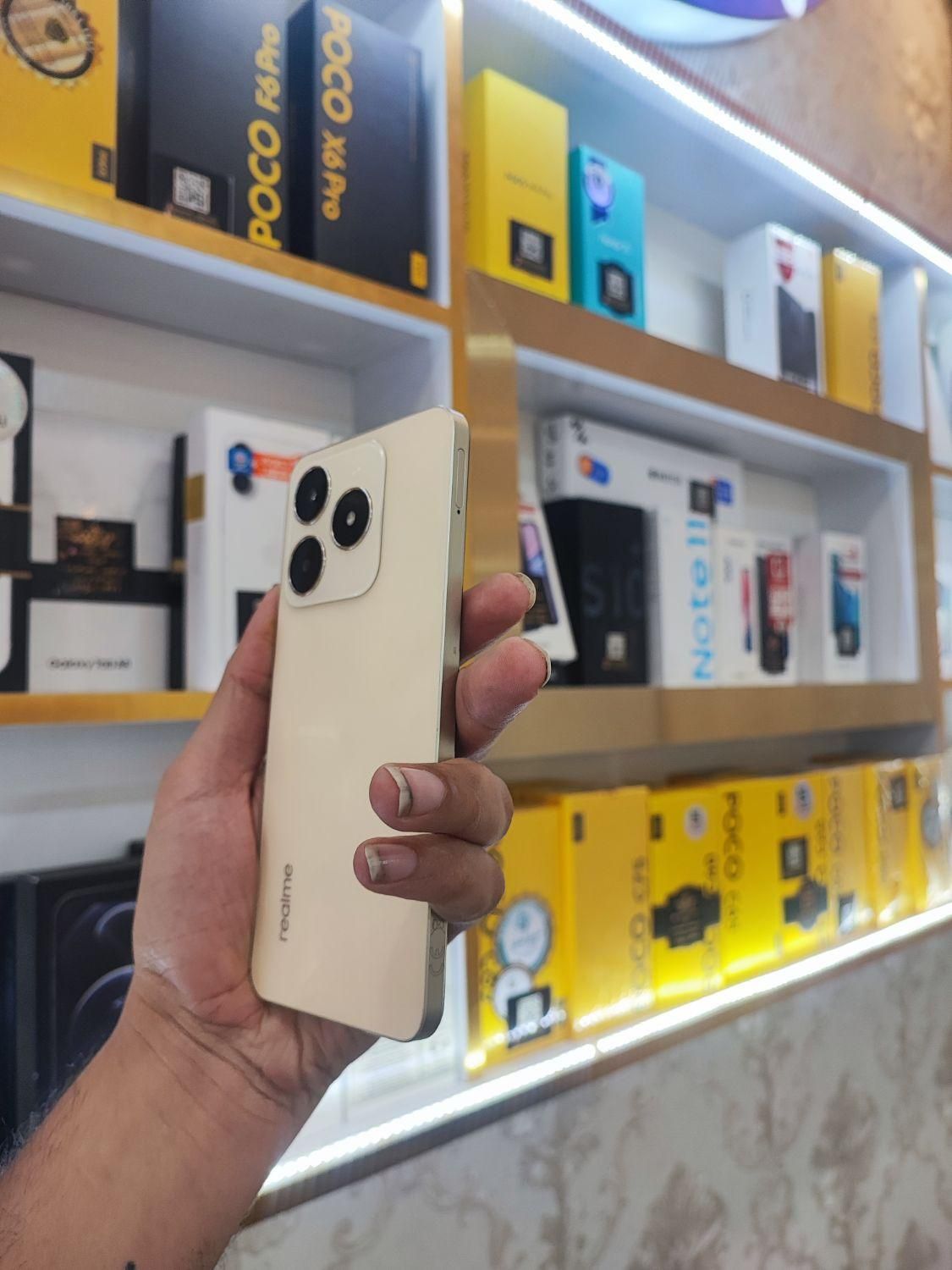 ریلمی C61 با حافظهٔ ۱۲۸ گیگابایت|موبایل|مشهد, سید رضی|دیوار