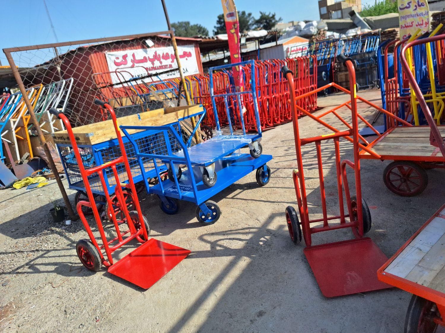 چهار چرخ گاری تقویت شده حمل پاپ بار دستی|ابزارآلات|تهران, شهید رجایی|دیوار