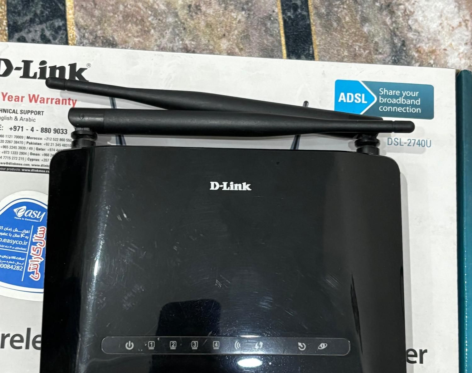 مودم D-link adsl|مودم و تجهیزات شبکه|ری, دولت‌آباد|دیوار