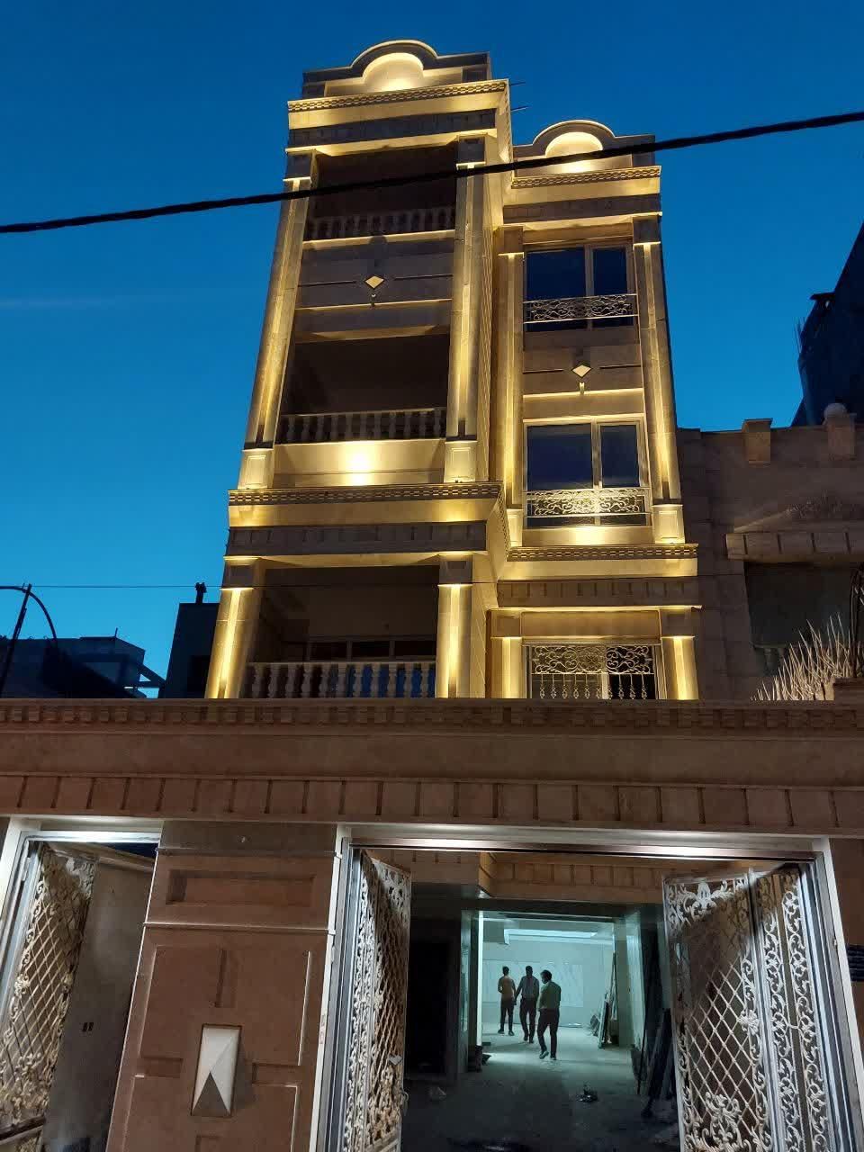 سه طبقه روپیلوت یکجا کلید نخورده|فروش آپارتمان|قم, شهرک قدس|دیوار