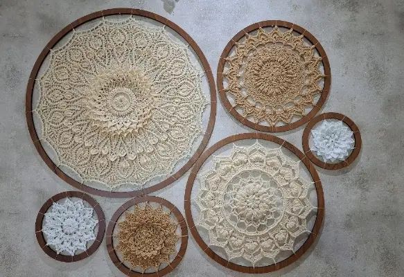 ماندالا بافی|صنایع دستی و سایر لوازم تزئینی|کرج, گوهردشت|دیوار