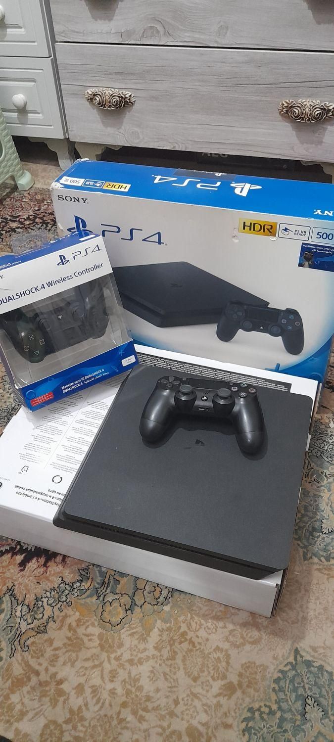 ps4 اسلیم  کپی خور ورژن ۹ پلستیشن|کنسول، بازی ویدئویی و آنلاین|مشهد, پورسینا|دیوار