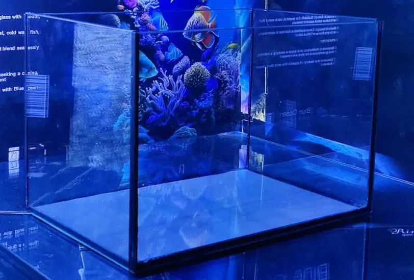 آکواریوم ریم‌لس Ocean Tiny|ماهی|رشت, گلسار|دیوار
