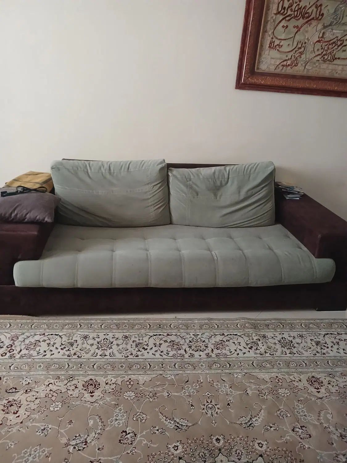 مبل ۳ نفره راحتی|مبلمان خانگی و میز عسلی|تهران, دریاچه شهدای خلیج فارس|دیوار