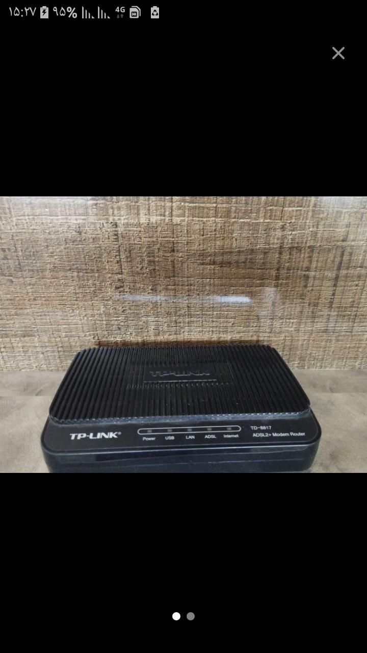 مودم روترمدلTP-LINKبسیارپرسرعت|مودم و تجهیزات شبکه|فولادشهر, مسکن مهر فولادشهر|دیوار