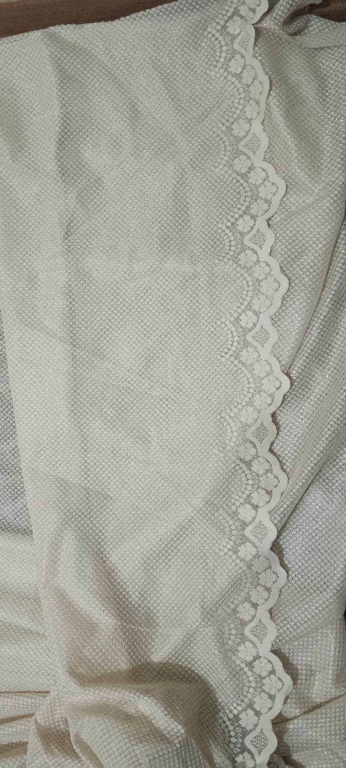 پرده تور ترک لب حاشیه|پرده، رانر، رومیزی|اصفهان, احمدآباد|دیوار