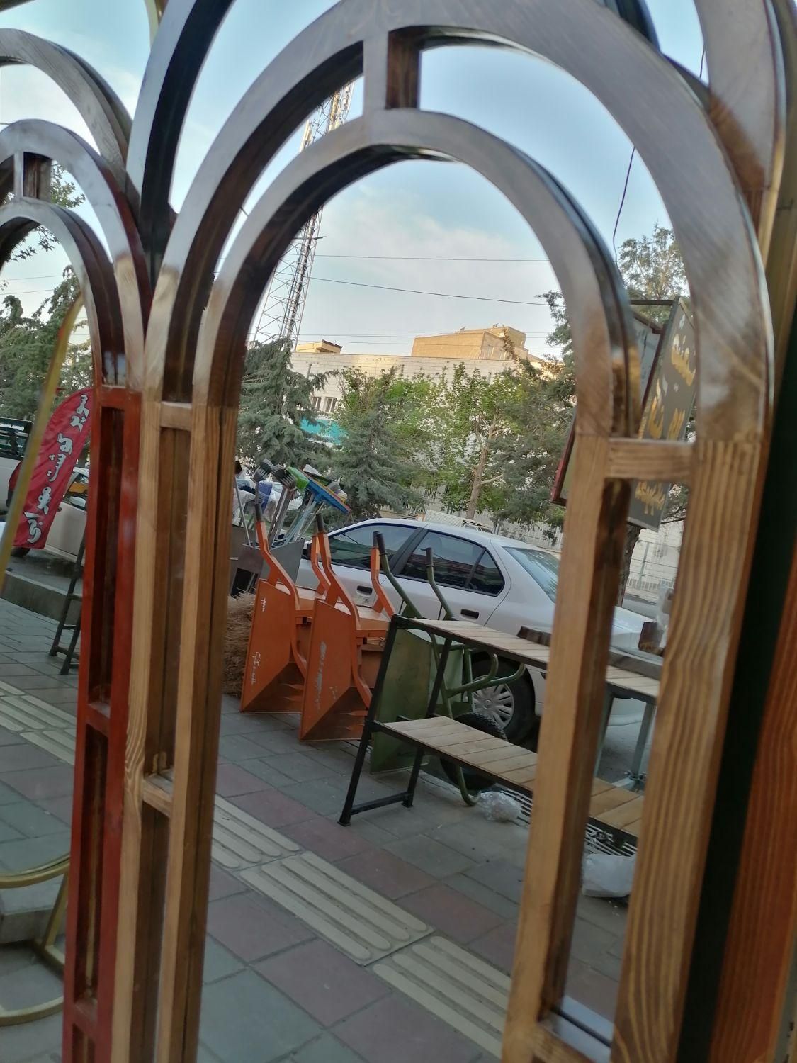 آینه قدی چوبی پنجره ای کد22|آینه|ارومیه, |دیوار