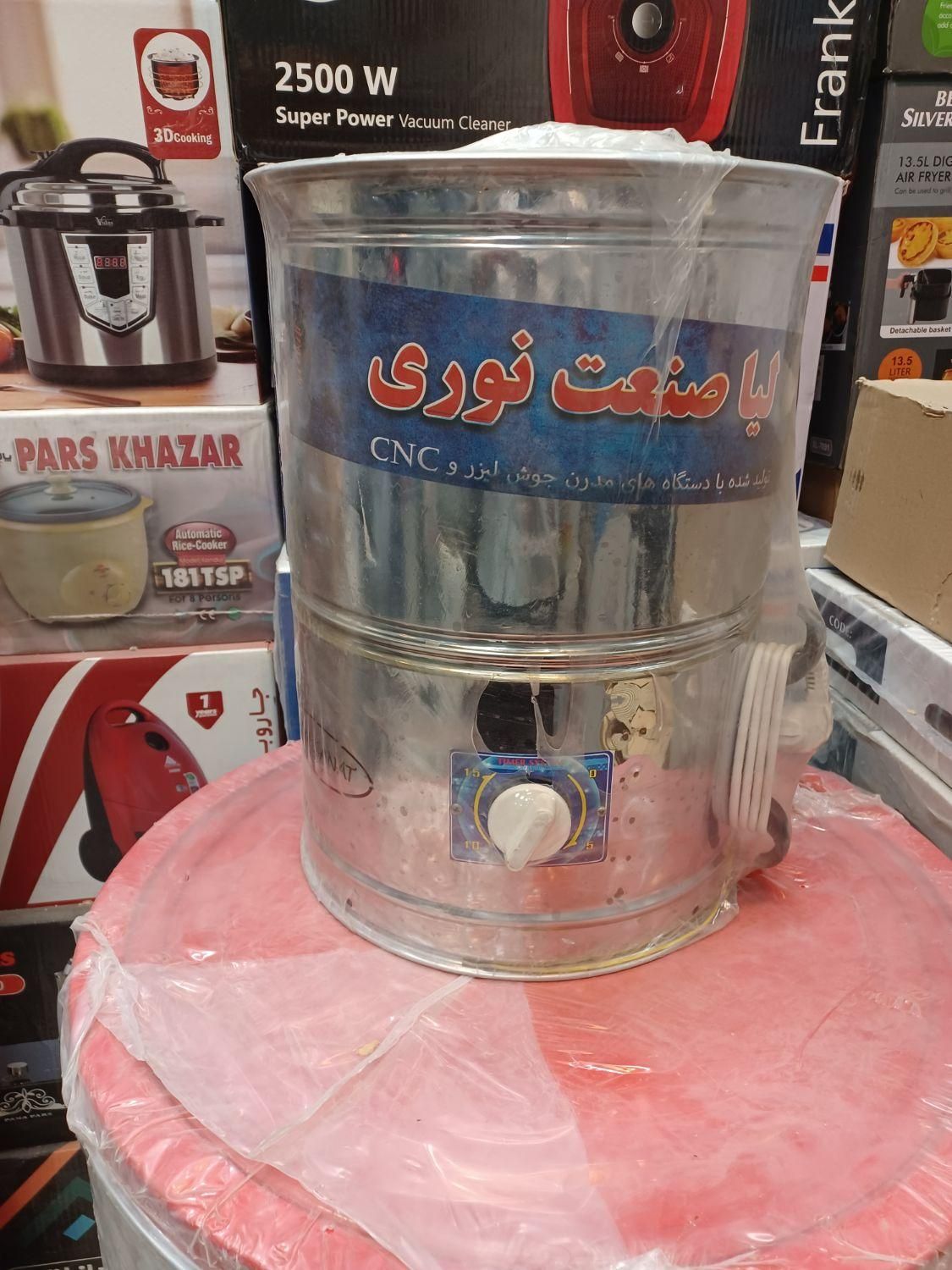 کره گیر(دوغ ساز)۳و۵و۷و۱۳و۲۰کیلو موتوربزرگ نو آکبند|سایر لوازم برقی|اصفهان, حسین‌آباد|دیوار