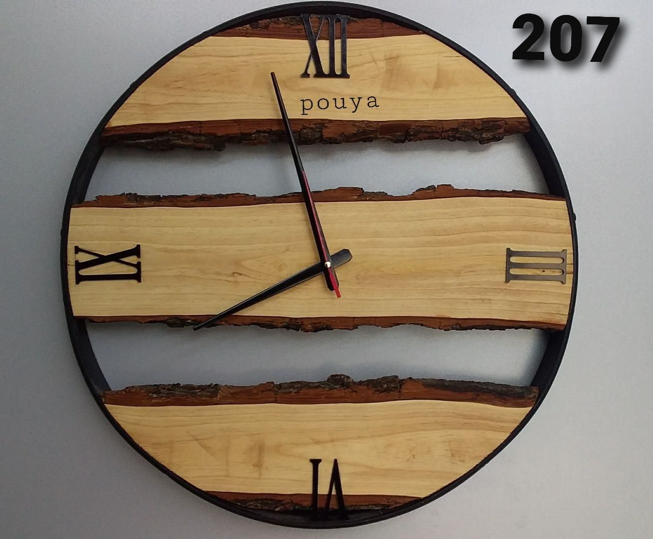 ساعت دیواری روستیک|ساعت دیواری و تزئینی|تهران, مسعودیه|دیوار