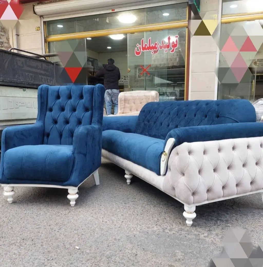 مبل نگین* زیبایی در اوج صرفه‌جویی* جنب سیابرگر|مبلمان خانگی و میز عسلی|یاسوج, |دیوار