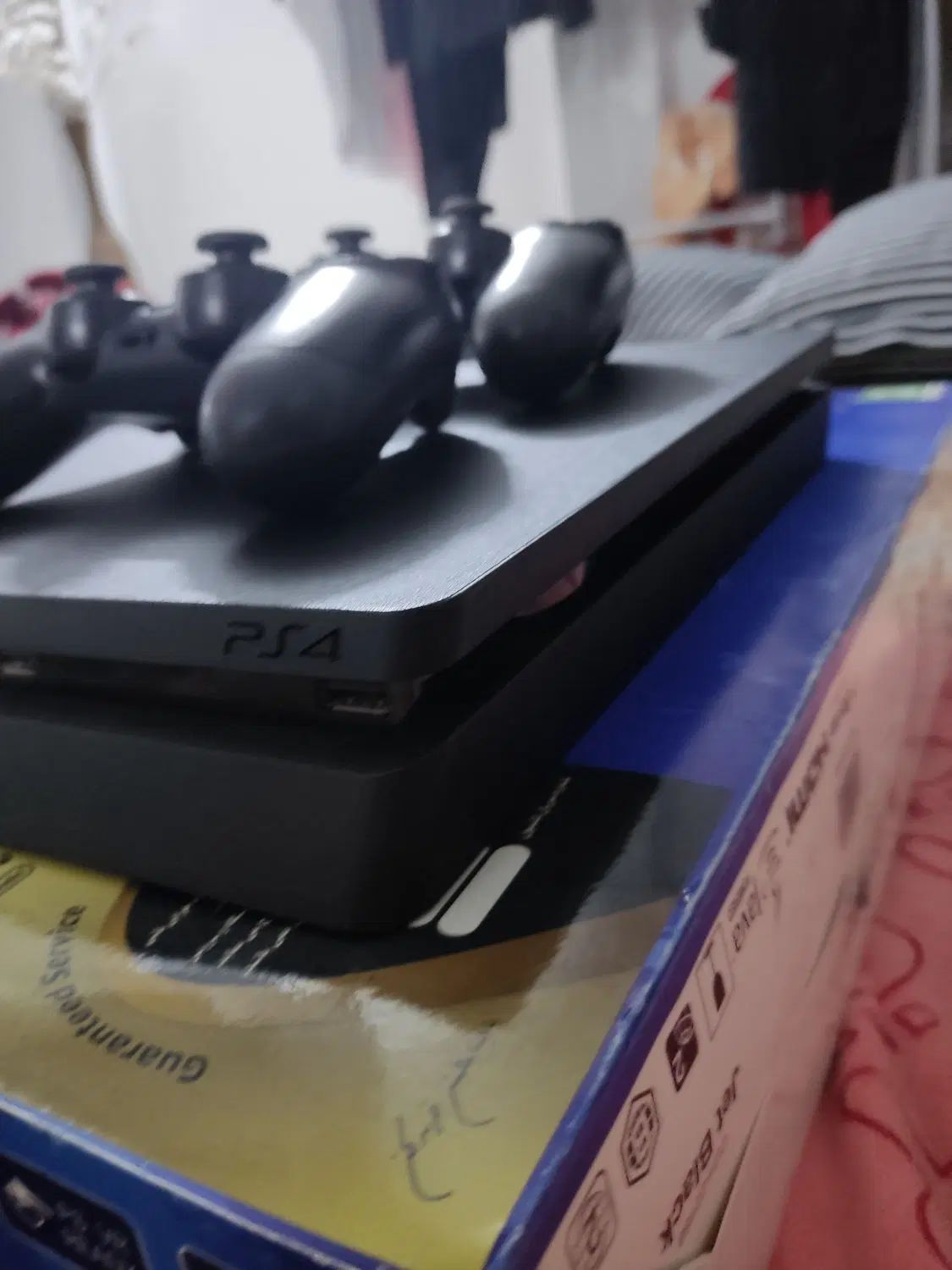 PS4 slim  یک ترا کپی خور ورژن ۹|کنسول، بازی ویدئویی و آنلاین|مشهد, قائم|دیوار