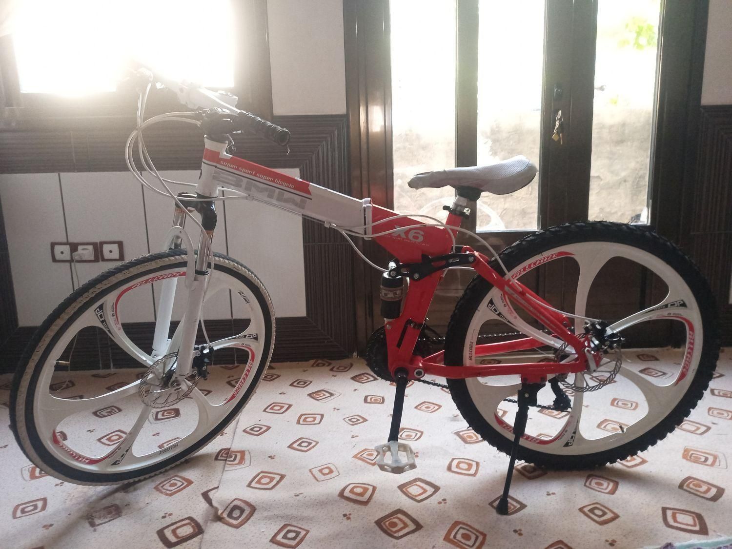 دوچرخه 26 بی ام و تاشو رینگ اسپرت|دوچرخه، اسکیت، اسکوتر|اصفهان, جلفا|دیوار