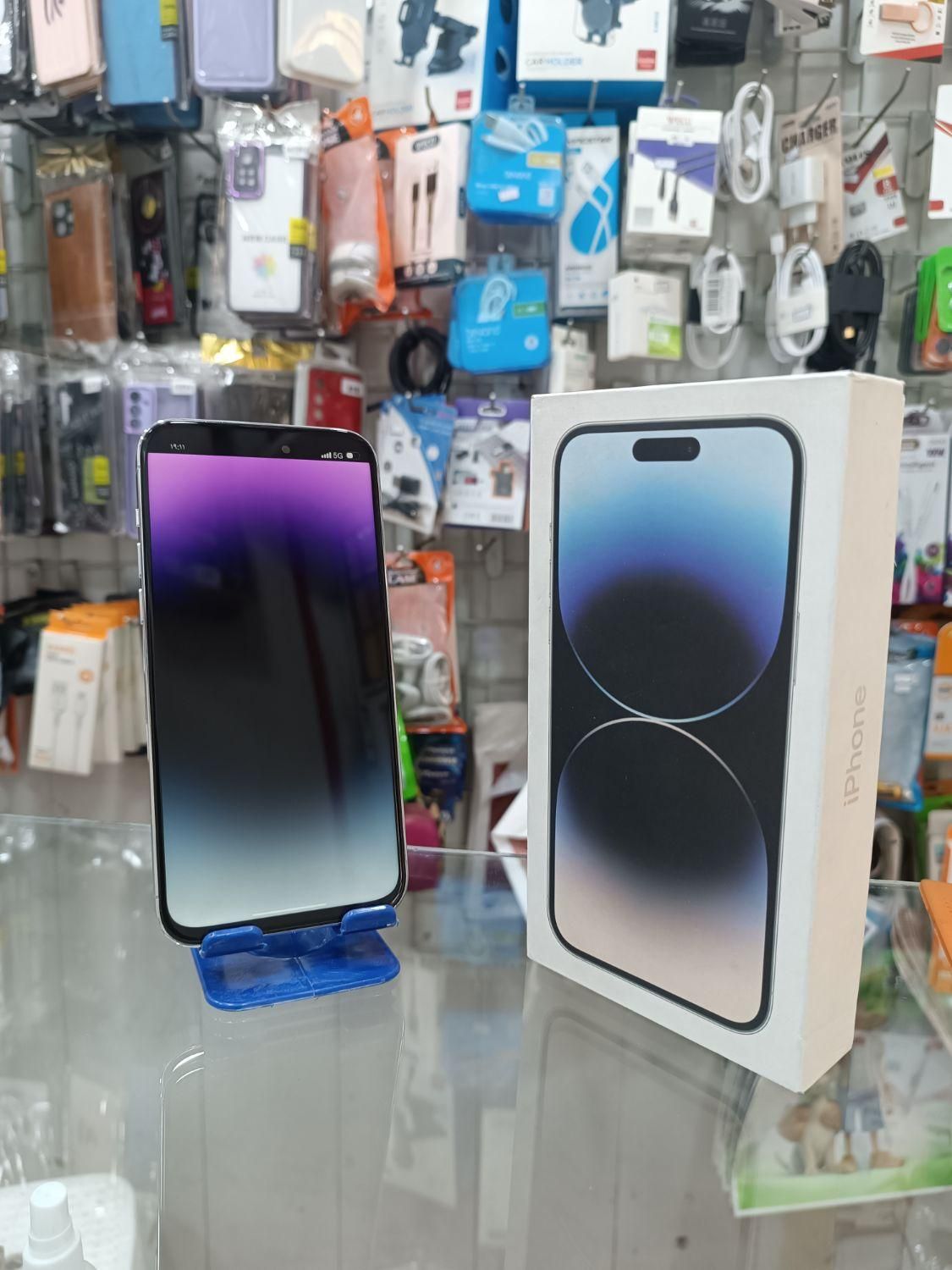 طرح آیفونiphone 14 Pro Max با حافظهٔ ۱ ترابایت|موبایل|آبادان, |دیوار