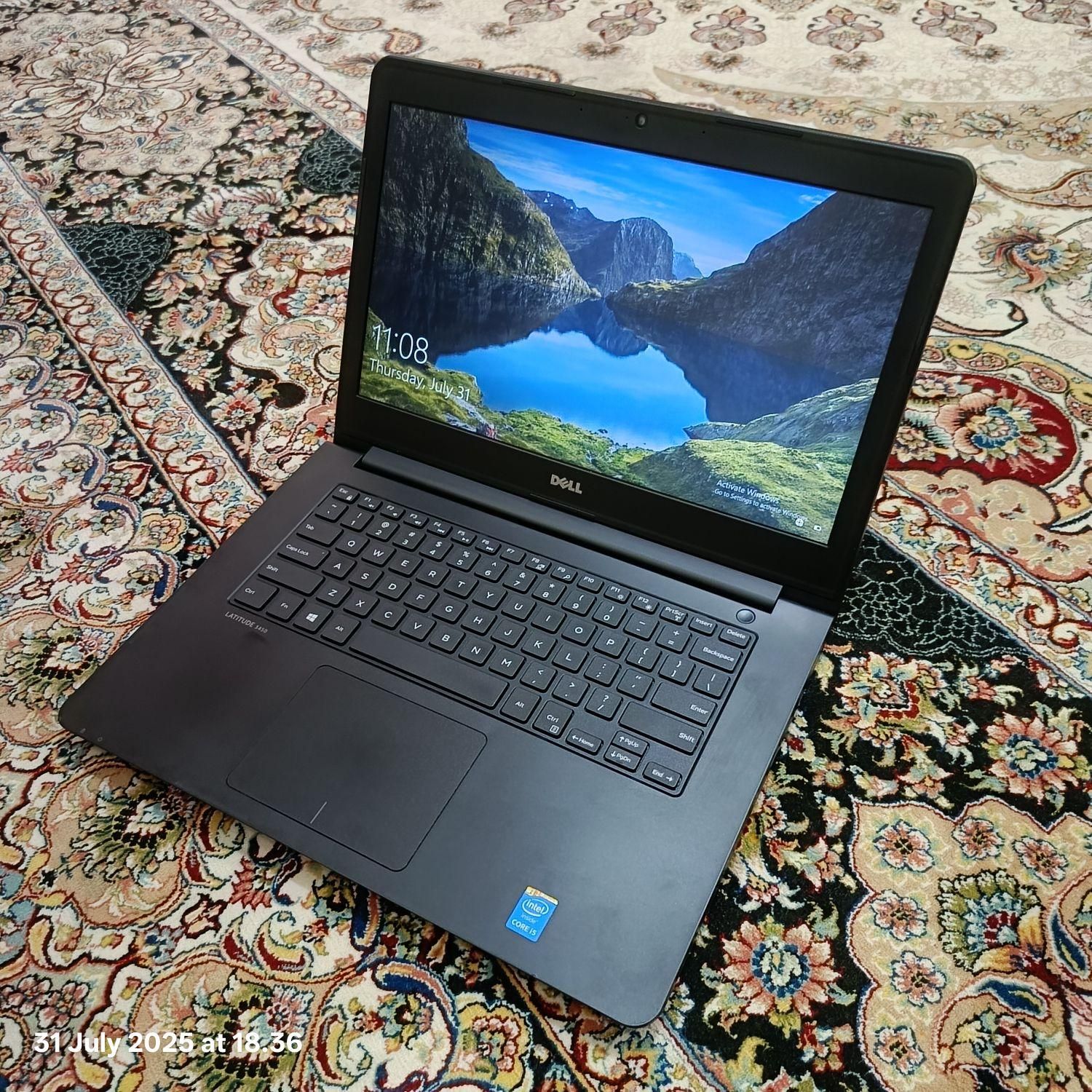 ۲ لپتاپ Dell اقتصادی حرفه ای i5 نسل ۶ رم ۸ ssd 512|رایانه همراه|قم, زنبیل آباد|دیوار