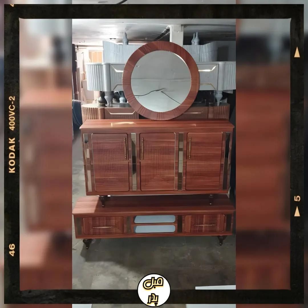 آینه کنسول کرال|بوفه، ویترین، کنسول|رشت, رودبارتان|دیوار