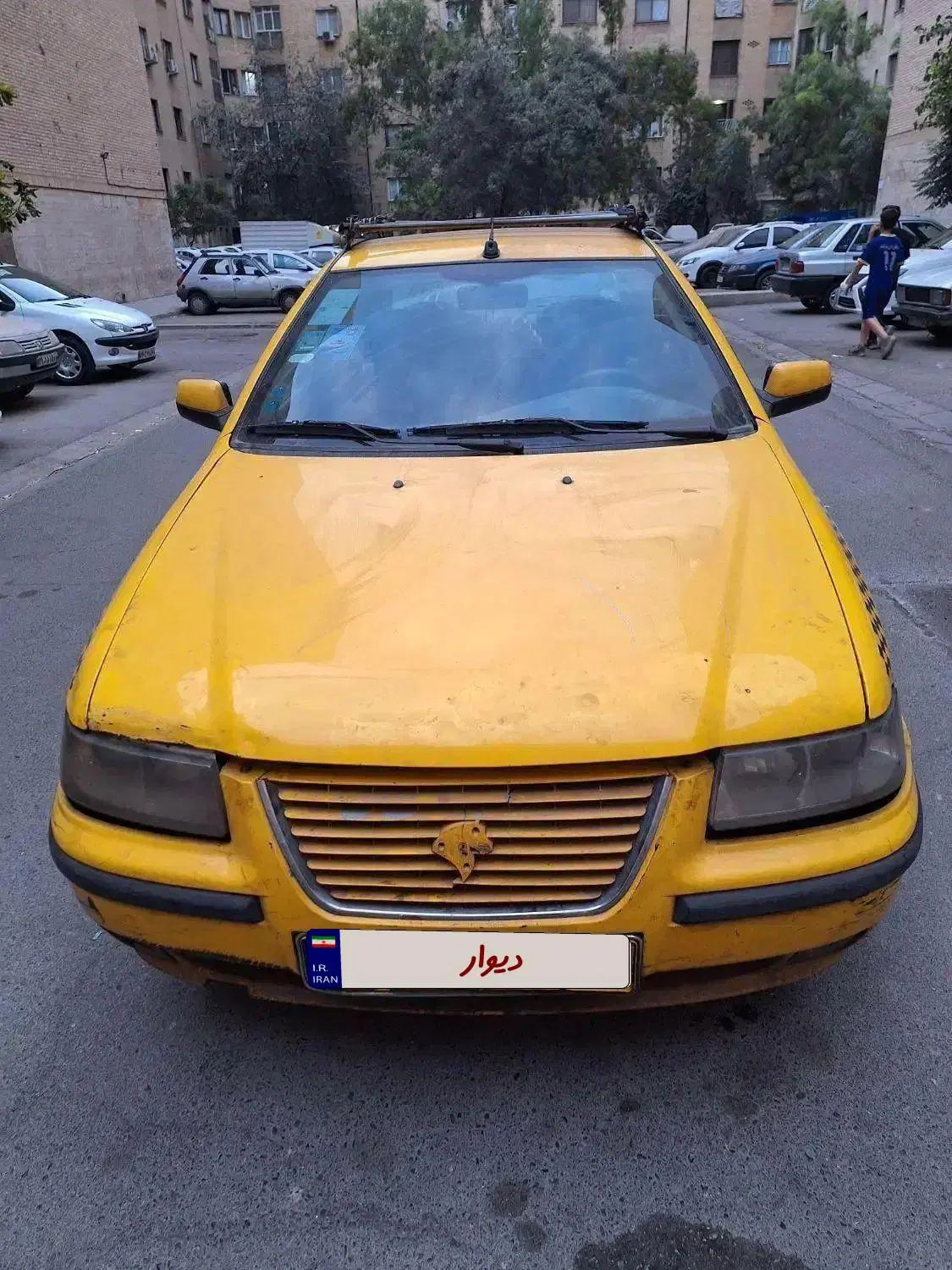 سمند تاکسی  ef7   مدل ۹۶|خودرو سواری و وانت|تهران, بروجردی|دیوار