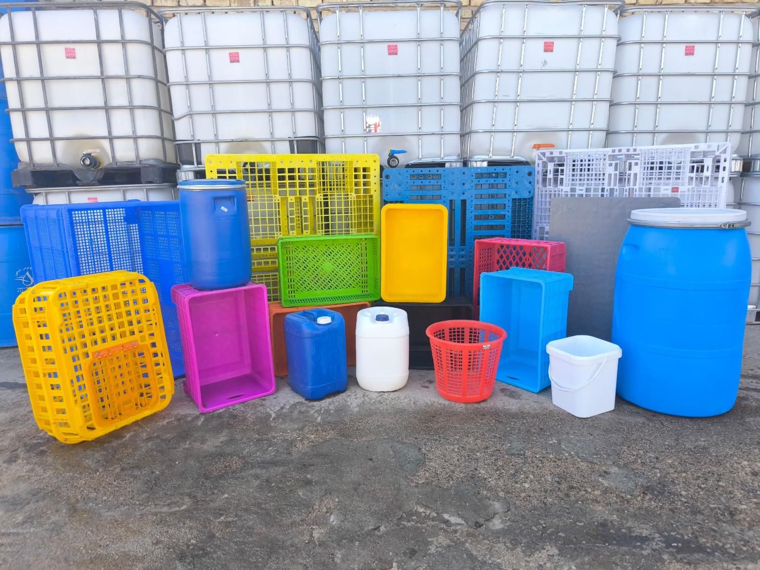 باسکت مخزن جعبه پالت سبد باسکت گالن بشکه پلاستیکی|عمدهفروشی|بندرعباس, |دیوار