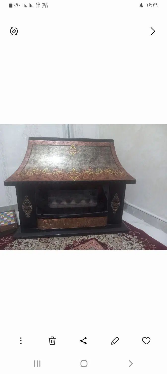فروش بخاری ویخچال وتلویزیون واجاق گازویک فرش۱۲متری|یخچال و فریزر|کرج, کمال‌شهر|دیوار