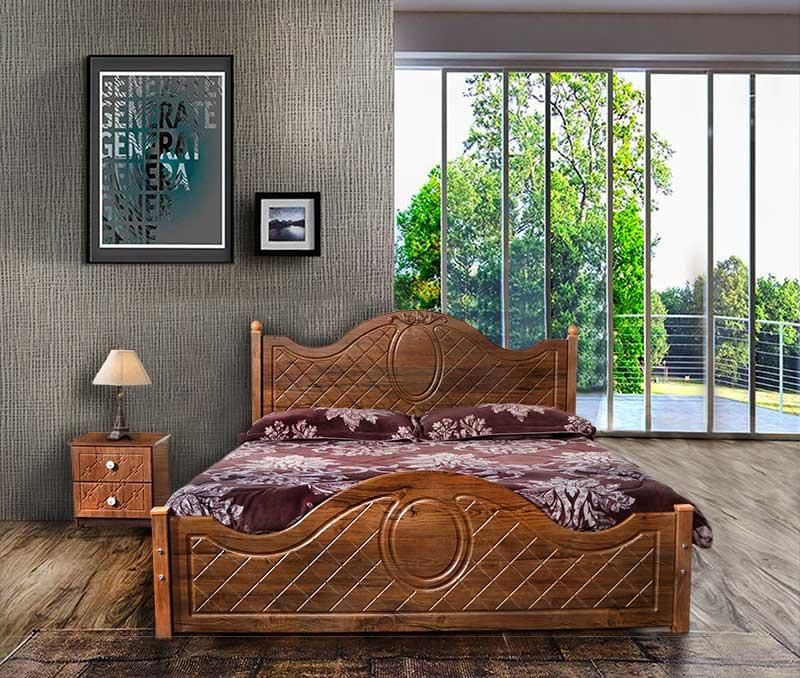 تخت دونفره ارامش با کفی / سرای خواب آداک|تخت و سرویس خواب|یزد, |دیوار