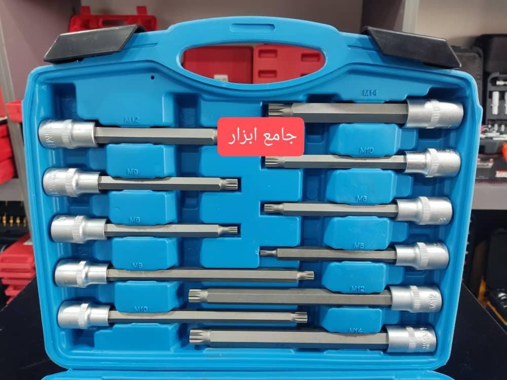 ست جعبه ابزار پولی دو طرف دینام 26 پار NG.T تایوان|ابزارآلات|شیراز, شهرک گلستان شمالی|دیوار