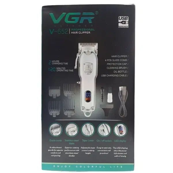 ماشین اصلاح سر و صورت VGR مدل V-652 - با گارانتی|آرایشی، بهداشتی، درمانی|مشهد, جوادیه|دیوار