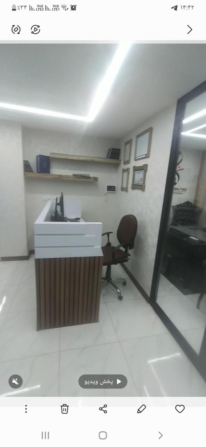 اجاره اتاق قسمتی از دفتر کار شریکی صبح ها مشارکتی|اجارهٔ دفتر کار، اتاق اداری، مطب|اصفهان, شاهزید|دیوار