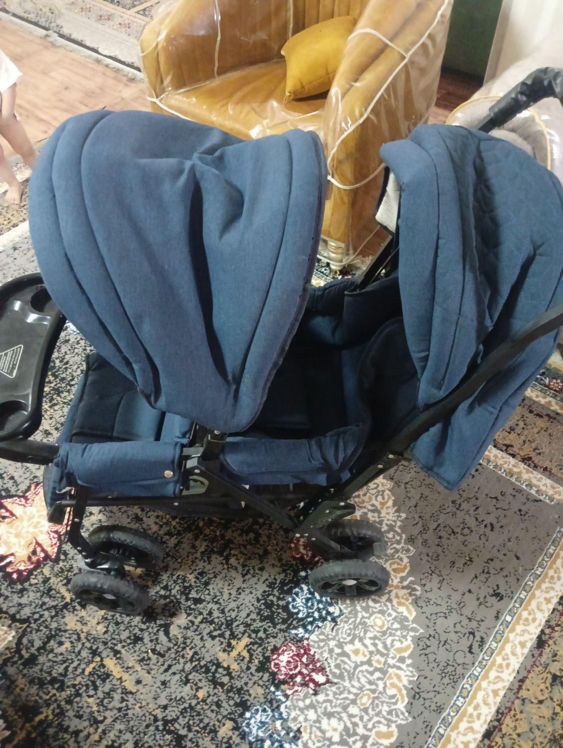 پکیج کامل گهواره، کالسکه... دوقلویی|اسباب و اثاث بچه|تهران, قصر فیروزه ۱|دیوار