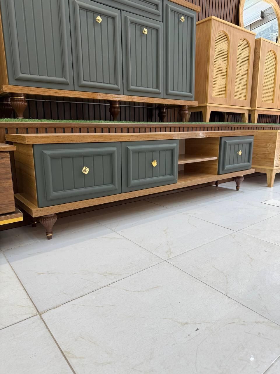 ست پذیرایی میزتلوزیون کنسول جاکفشی ژینو|بوفه، ویترین، کنسول|مشهد, سیسآباد|دیوار