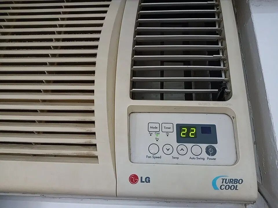 کولر پنجره ای ال جی ۱۸۰۰۰|کولر گازی و فن‌کوئل|رشت, احمد گوراب|دیوار