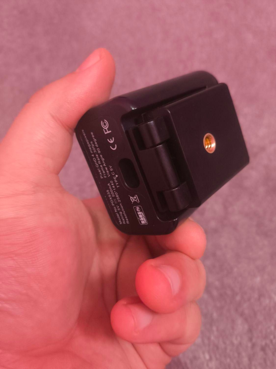 وب کم گیمینگ پرودو Porodo PDX535 Action Web Cam 2K|قطعات و لوازم جانبی رایانه|تبریز, |دیوار