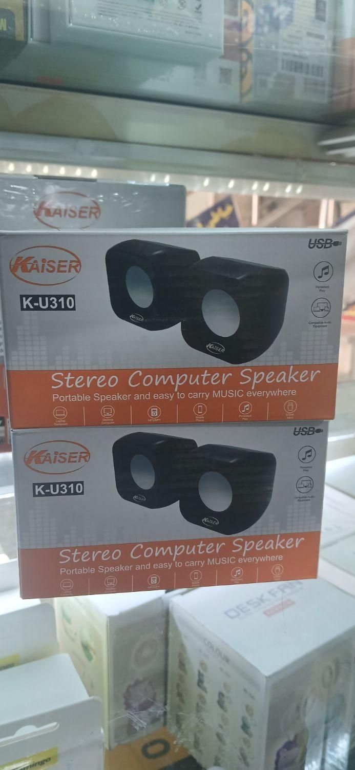 اسپیکر مینی کامپیوتر kaiser مدل u310|قطعات و لوازم جانبی رایانه|اهواز, کوی باهنر|دیوار