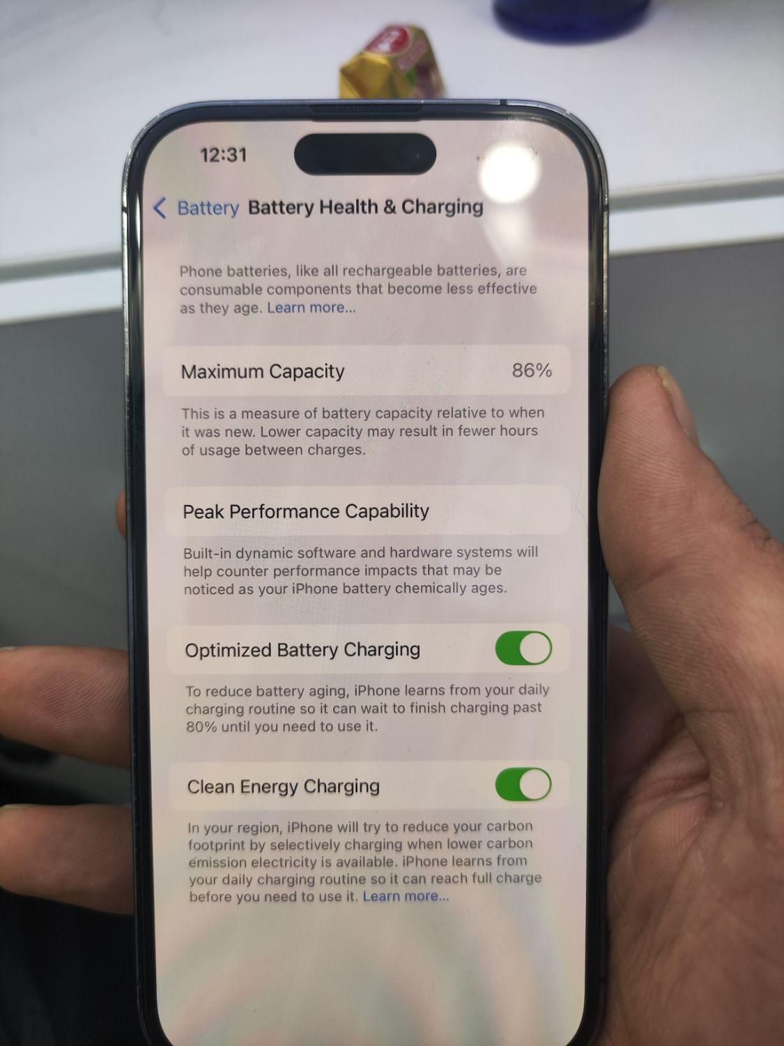 iphone 14pro 256gb zaaکارکرده باتری86٪|موبایل|اصفهان, جلفا|دیوار