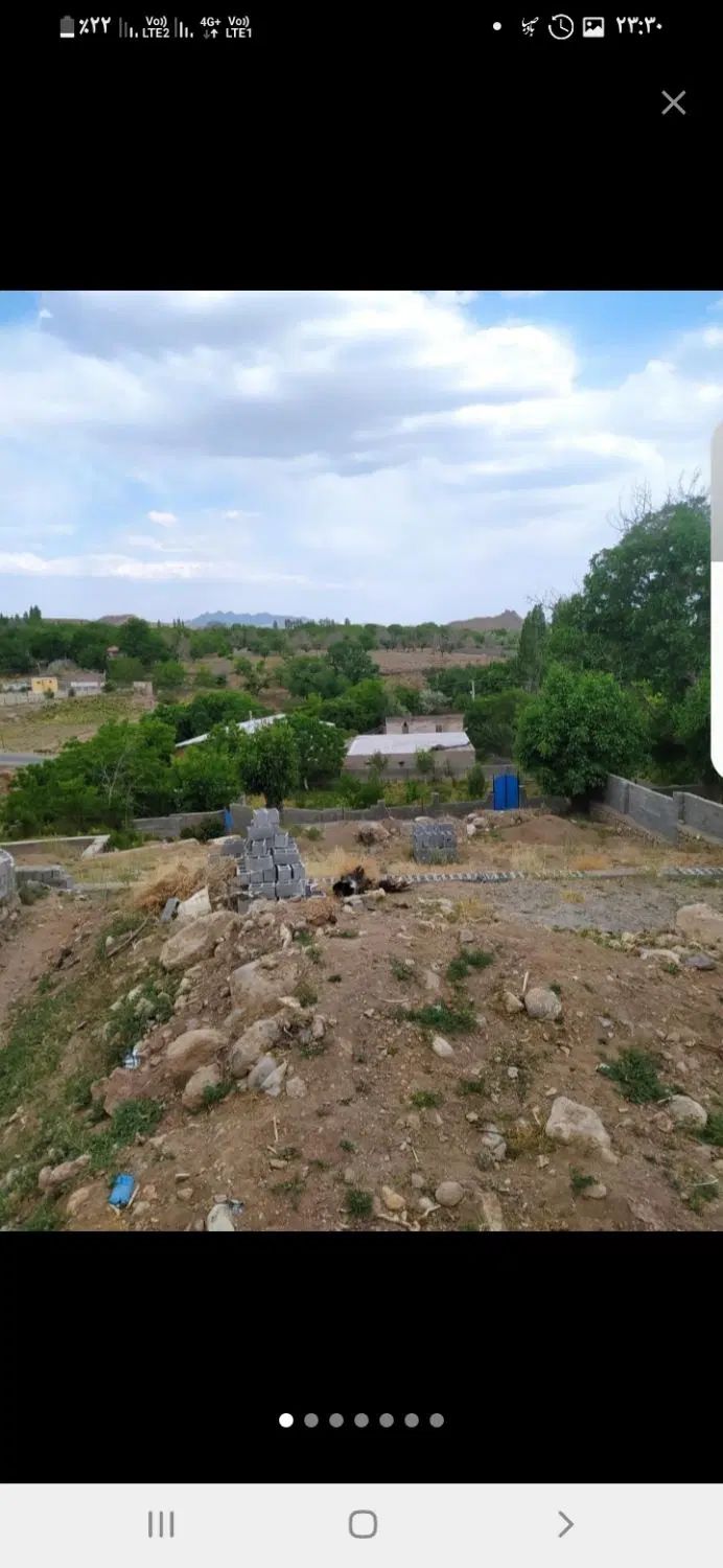زمین مسکونی در دل روستای خوش اب و هوای گوغر|فروش خانه و ویلا|بافت, |دیوار