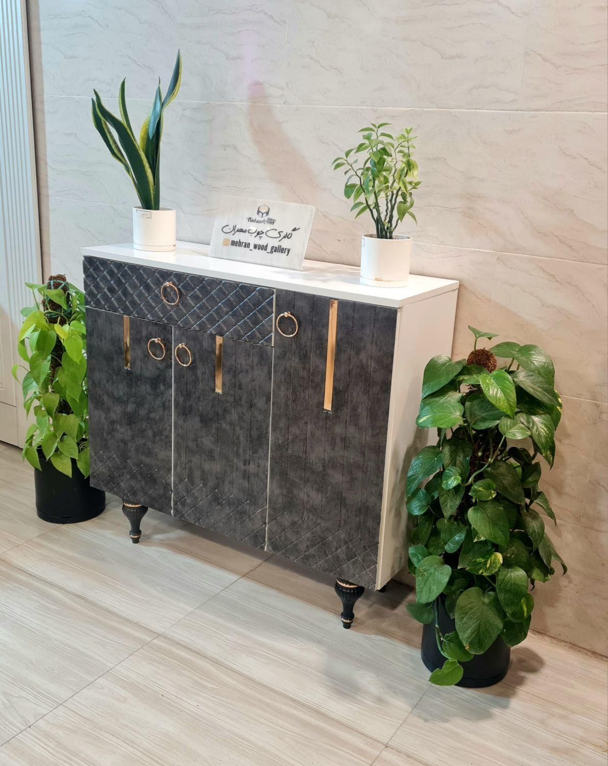 جاکفشی مدل رومی دارای رنگبندی (قهوه ای گرونتر)|جاکفشی، کمد، دراور|مشهد, خواجه ربیع|دیوار