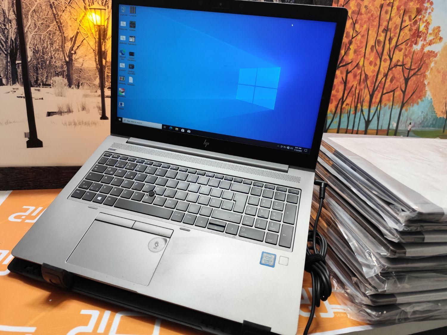 لپتاپ غول گرافیکیhp zbook g6 رم ۳۲ گرافیک۴ گیگ|رایانه همراه|شیراز, شهرک سراج‎|دیوار