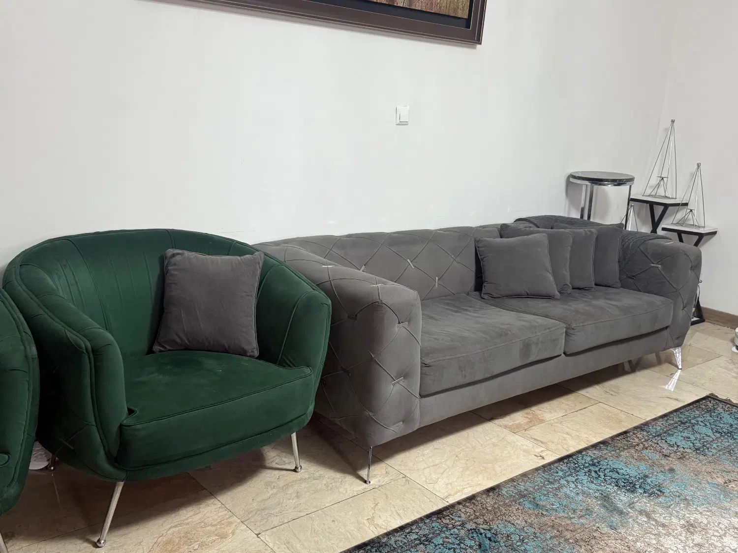 مبلمان چستر۸نفره|مبلمان خانگی و میز عسلی|تهران, صادقیه|دیوار