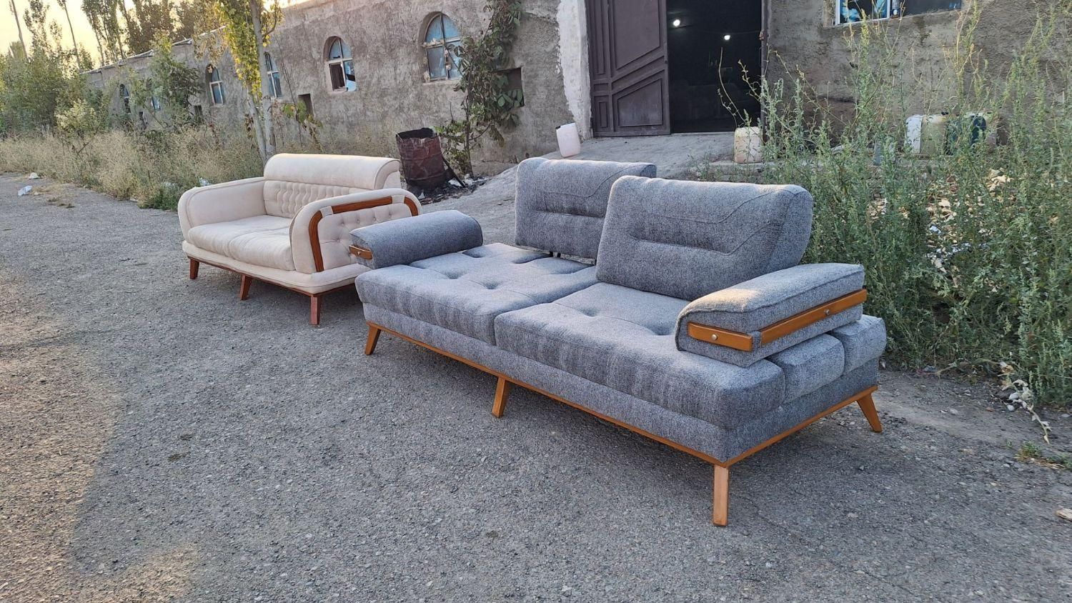 مبل تام تمام مکانیزه مدل راحتی|مبلمان خانگی و میز عسلی|نقده, |دیوار