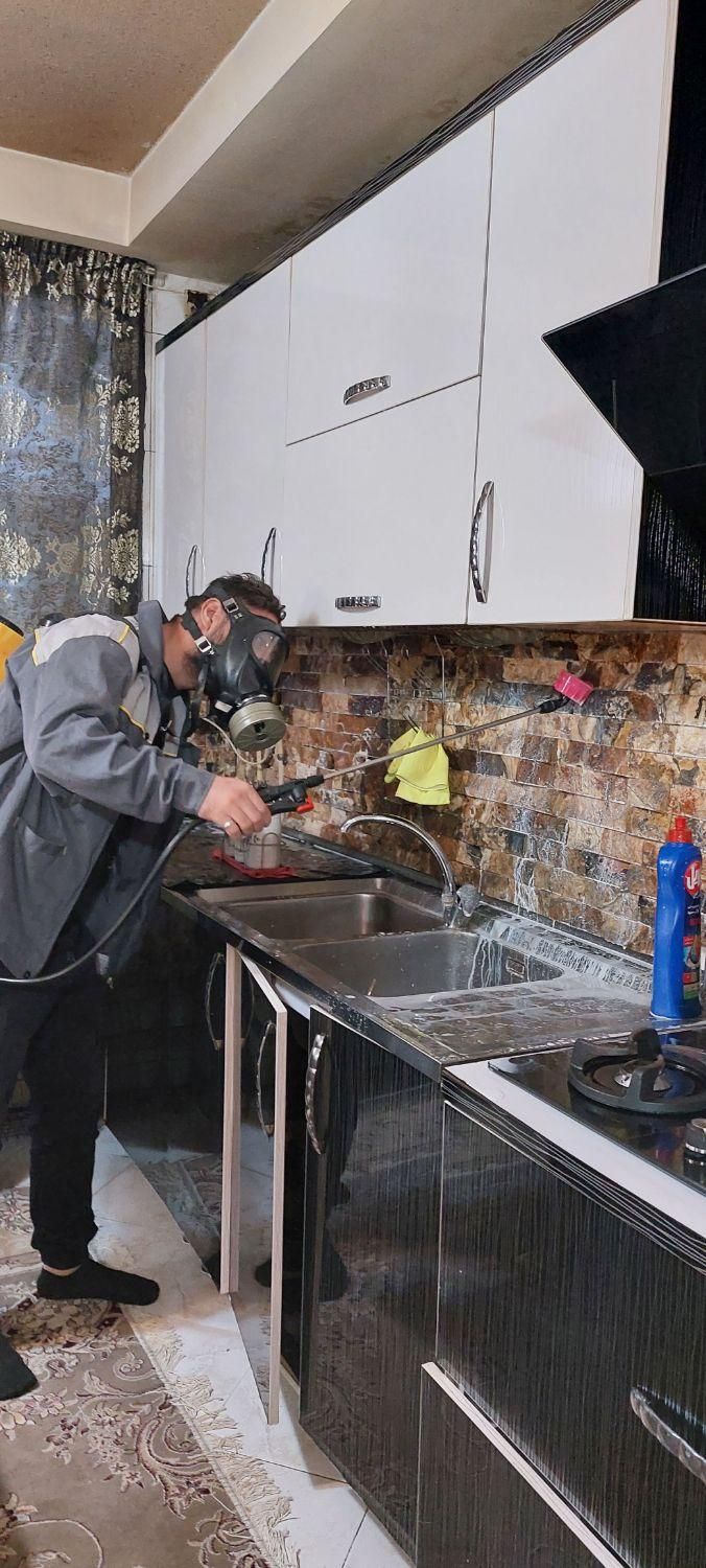 سمپاشی خانه سوسک موش ساس سم کک کنه سم پاشی موریانه|خدمات نظافت|کرج, فاز ۳ گوهردشت|دیوار