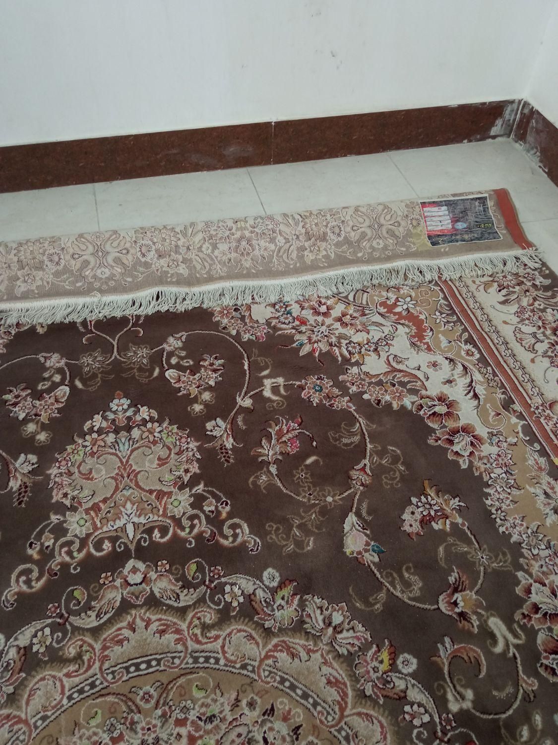 فرش نه متری ودوعدد نمد از پشم طبیعی|فرش|رباط‌کریم, |دیوار